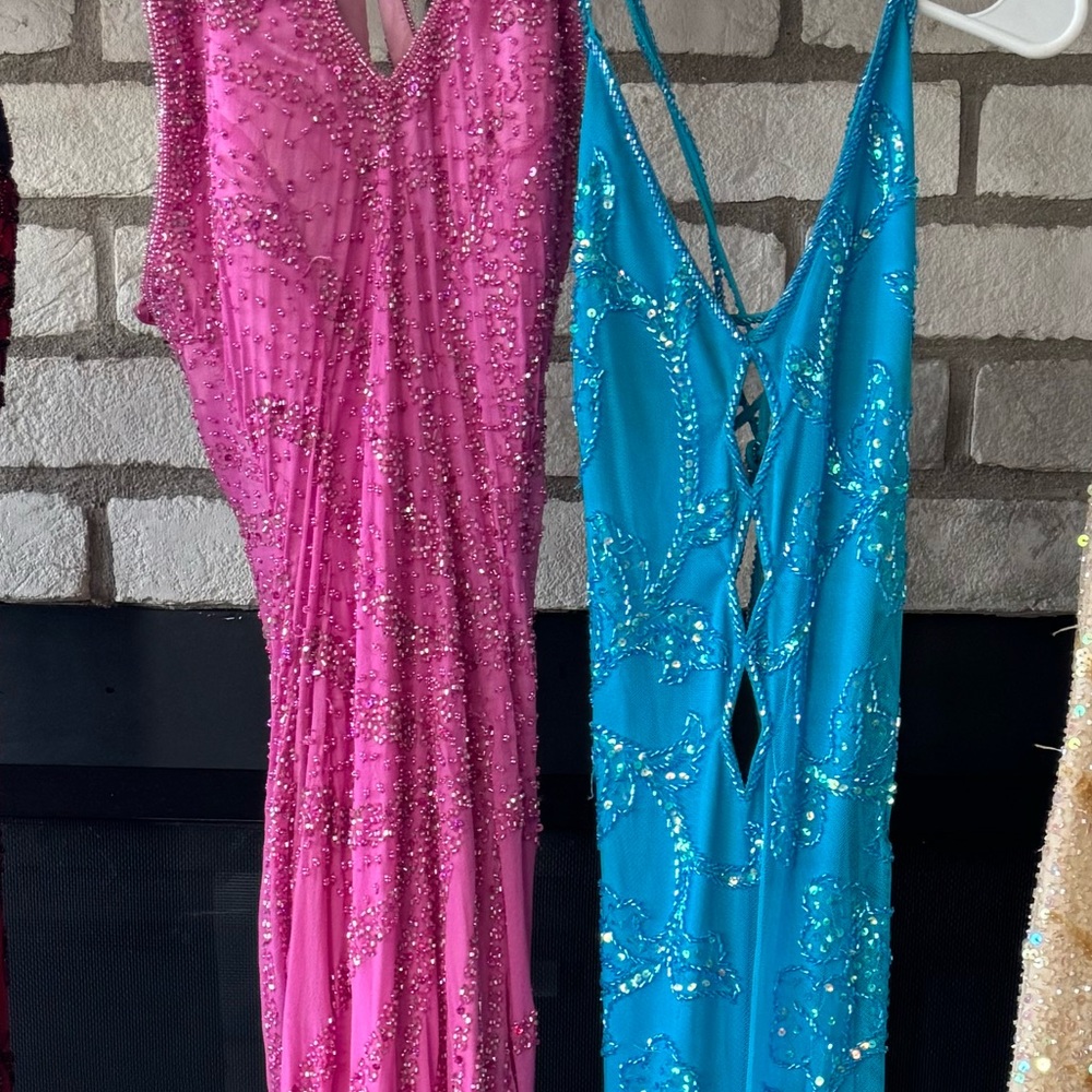 Evening Gown Collection just blue and pink bundle